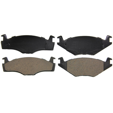 Wagner Brake Disc Brake Pad Set P/N:ZD280 Fits: Volkswagen Cabriolet, Volkswagen Golf, Volkswagen Jetta, Volkswagen Rabbit, Volkswagen Rabbit Convertible, Volkswagen Scirocco - Image 1