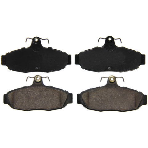 Wagner Brake Disc Brake Pad Set P/N:ZD347A Fits: Ford Mustang 1993, Ford Taurus 92-89, Ford Thunderbird 1992, Ford Thunderbird 88-87, Lincoln Continental 92-88, Lincoln Mark Vii 92-91, Mercury Cougar 88-87, Mercury Sable 92-90 - Image 1
