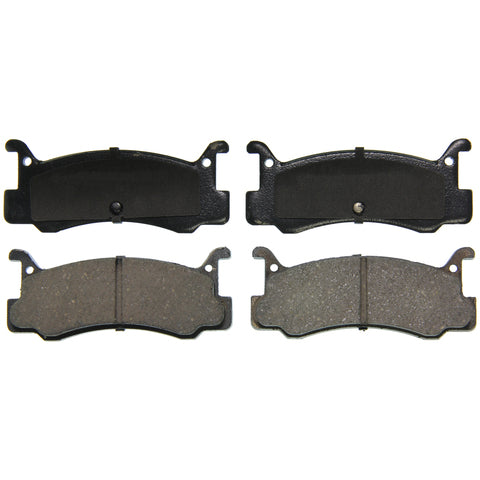 Wagner Brake Disc Brake Pad Set P/N:ZD366 Fits: Mazda 323 89-86, Mazda Mx-3 96-92, Mercury Capri 94-91, Mercury Tracer 89-87 - Image 1