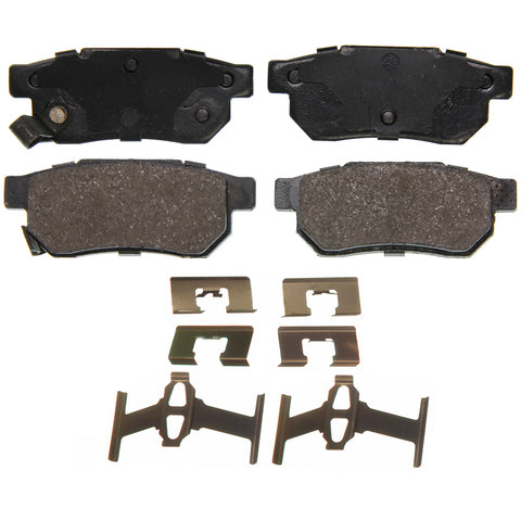Wagner Brake Disc Brake Pad Set P/N:ZD374 Fits: Acura Integra 91-90, Honda Civic 1991, Honda Civic 1996, Honda Crx 91-90, Honda Prelude 91-87 - Image 1