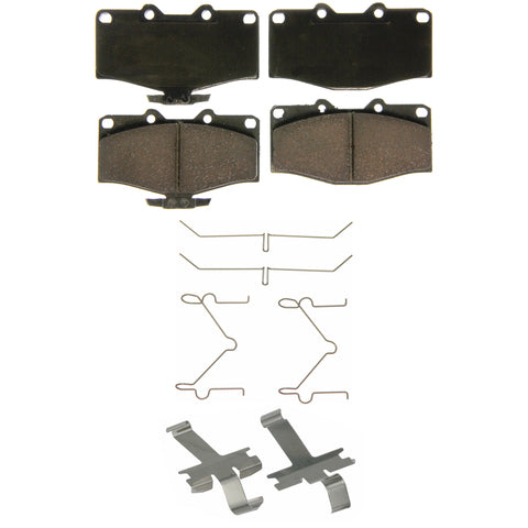 Wagner Brake Disc Brake Pad Set P/N:ZD410 Fits: Toyota 4runner 1988, Toyota Pickup 1988, Toyota Tacoma 99-98 - Image 1