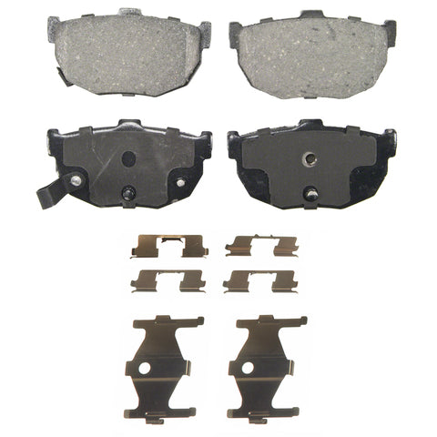 Wagner Brake Disc Brake Pad Set P/N:ZD429 Fits: Hyundai Elantra 06-94, Hyundai Tiburon 01-97, Hyundai Tiburon 08-03, Kia Spectra 09-04, Kia Spectra5 09-05, Nissan Maxima 90-85, Nissan Stanza 92-90 - Image 1