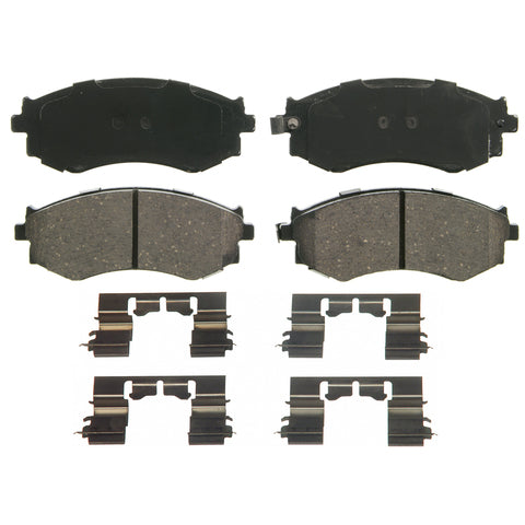 Wagner Brake Disc Brake Pad Set P/N:ZD462 Fits: Infiniti G20 96-91, Nissan 240sx 94-89, Nissan 240sx 98-97, Nissan Axxess 95-90, Nissan Sentra 05-00, Nissan Stanza 92-90 - Image 1