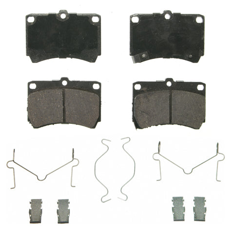Wagner Brake Disc Brake Pad Set P/N:ZD466A Fits: Ford Aspire 97-94, Ford Escort 93-91, Kia Rio 02-01, Mazda 323 95-90, Mazda Protege 98-90, Mercury Tracer 93-91 - Image 1