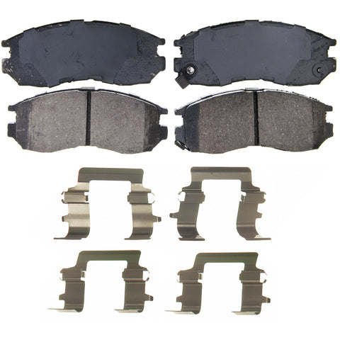 Wagner Brake Disc Brake Pad Set P/N:ZD484 Fits: Chrysler Sebring, Dodge 2000 Gtx, Dodge Avenger, Dodge Colt, Dodge Stratus, Eagle 2000 Gtx, Eagle Summit, Eagle Talon, Mitsubishi Eclipse, Mitsubishi Expo - Image 1