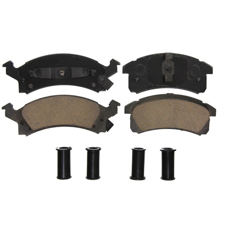 Wagner Brake Disc Brake Pad Set P/N:ZD506 Fits: Buick Skylark, Chevrolet Beretta, Chevrolet Cavalier, Chevrolet Corsica, Oldsmobile Achieva, Oldsmobile Cutlass Calais, Pontiac Grand Am, Pontiac Sunbird, Pontiac Sunfire - Image 1