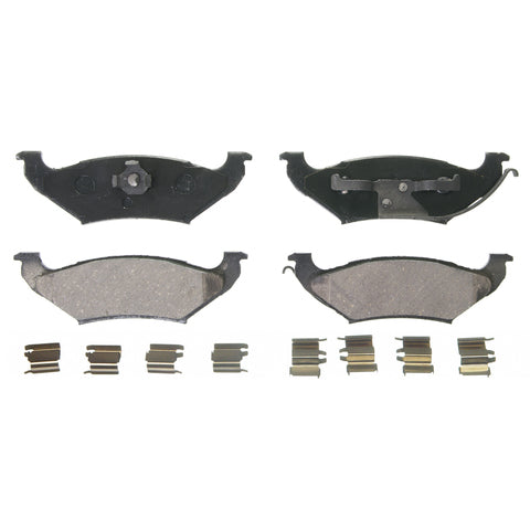 Wagner Brake Disc Brake Pad Set P/N:ZD544 Fits: Ford Crown Victoria 95-92, Lincoln Town Car 95-90, Mercury Grand Marquis 95-92 - Image 1