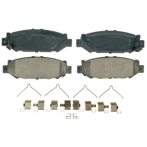 Wagner Brake Disc Brake Pad Set P/N:ZD572 Fits: Lexus Gs300 97-93, Lexus Sc300 00-99, Lexus Sc300 94-92, Lexus Sc400 00-92, Toyota Supra 98-93 - Image 1