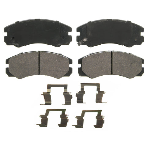 Wagner Brake Disc Brake Pad Set P/N:ZD579 Fits: Acura Slx 99-96, Honda Passport 01-00, Honda Passport 95-94, Isuzu Rodeo 95-93, Isuzu Rodeo Sport 2001, Isuzu Trooper 02-92, Isuzu Vehicross 01-99 - Image 1