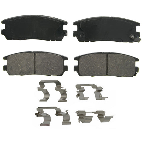 Wagner Brake Disc Brake Pad Set P/N:ZD580A Fits: Honda Passport 99-94, Isuzu Amigo 00-98, Isuzu Rodeo 00-96 - Image 1
