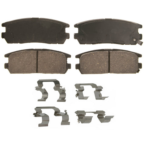 Wagner Brake Disc Brake Pad Set P/N:ZD580 Fits: Acura Slx 99-96, Honda Passport 02-00, Isuzu Amigo 1994, Isuzu Axiom 04-02, Isuzu Rodeo 04-01, Isuzu Rodeo 95-93, Isuzu Rodeo Sport 03-01, Isuzu Trooper 02-92, Isuzu Vehicross 01-99 - Image 1