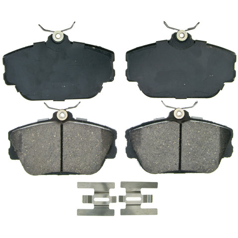 Wagner Brake Disc Brake Pad Set P/N:ZD598 Fits: Ford Taurus 07-01, Ford Taurus 99-95, Ford Thunderbird 97-96, Lincoln Continental 02-95, Lincoln Mark Viii 98-93, Mercury Cougar 97-96, Mercury Sable 05-01 - Image 1