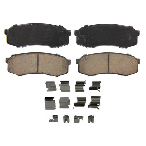 Wagner Brake Disc Brake Pad Set P/N:ZD606 Fits: Lexus Gx460 23-10, Lexus Gx470 09-03, Lexus Lx450 97-96, Toyota 4runner 24-03, Toyota Fj Cruiser 14-07, Toyota Land Cruiser 97-91, Toyota Sequoia 07-01 - Image 1