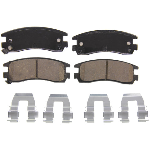 Wagner Brake Disc Brake Pad Set P/N:ZD698 Fits: Buick Allure, Buick Century, Buick Lacrosse, Buick Regal, Chevrolet Impala, Chevrolet Monte Carlo, Chevrolet Venture, Oldsmobile Alero, Oldsmobile Cutlass, Oldsmobile Intrigue - Image 1