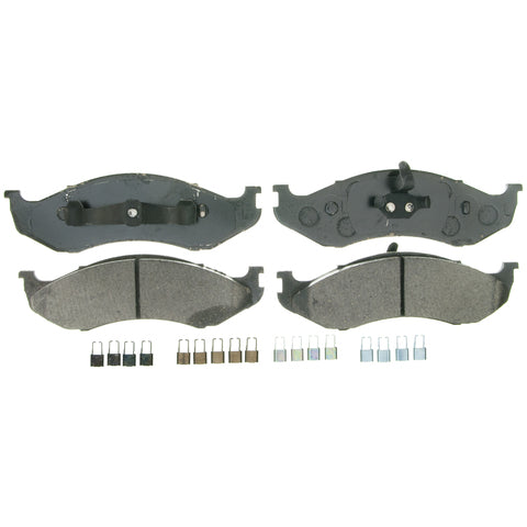 Wagner Brake Disc Brake Pad Set P/N:ZD712 Fits: Jeep Cherokee 00-97, Jeep Tj 06-97, Jeep Wrangler 06-97 - Image 1