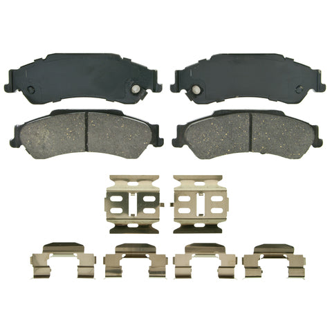 Wagner Brake Disc Brake Pad Set P/N:ZD729 Fits: Chevrolet Blazer 05-95, Chevrolet S10 04-90, Chevrolet S10 Blazer 94-91, GMC Jimmy 05-97, GMC S15 1990, GMC Sonoma 04-97, Isuzu Hombre 00-98, Oldsmobile Bravada 01-97 - Image 1