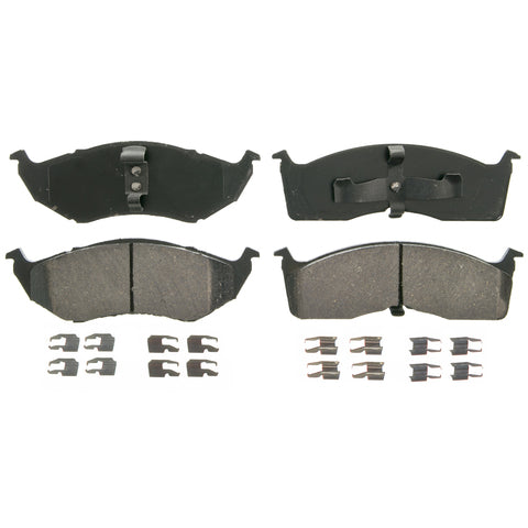 Wagner Brake Disc Brake Pad Set P/N:ZD730A Fits: Chrysler Prowler 02-01, Plymouth Prowler 01-99, Plymouth Prowler 1997 - Image 1