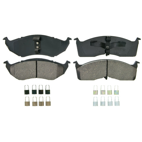 Wagner Brake Disc Brake Pad Set P/N:ZD730B Fits: Chrysler 300m 04-99, Chrysler Concorde 04-98, Chrysler Intrepid 04-98, Chrysler Lhs 01-99, Chrysler Neon 02-00, Dodge Intrepid 04-98, Dodge Neon 05-00, Dodge Sx 2.0 05-03, Plymouth Neon 01-00 - Image 1