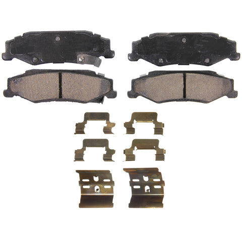 Wagner Brake Disc Brake Pad Set P/N:ZD732A Fits: Cadillac Xlr 09-05, Chevrolet Corvette 2005, Chevrolet Corvette 2008 - Image 1