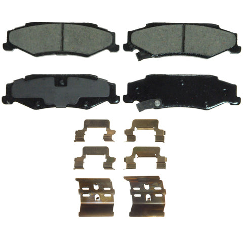 Wagner Brake Disc Brake Pad Set P/N:ZD732 Fits: Cadillac Xlr 09-04, Chevrolet Corvette 04-97 - Image 1