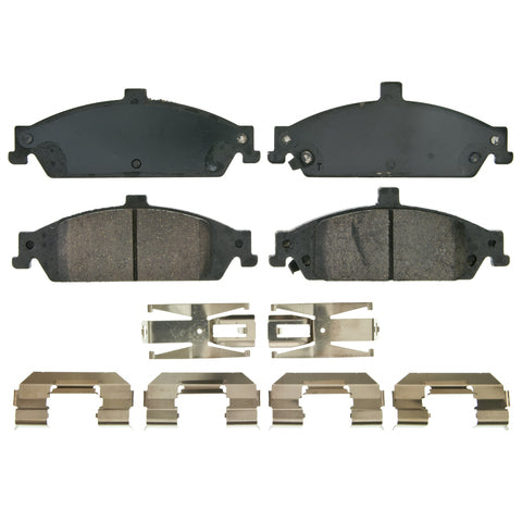 Wagner Brake Disc Brake Pad Set P/N:ZD752A Fits: Chevrolet Classic 05-04, Chevrolet Malibu 03-97, Oldsmobile Alero 04-99, Oldsmobile Cutlass 99-97, Pontiac Grand Am 05-99 - Image 1