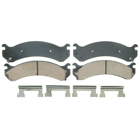 Wagner Brake Disc Brake Pad Set P/N:ZD784 Fits: Cadillac Deville, Cadillac Dts, Chevrolet Avalanche 2500, Chevrolet Express 2500, Chevrolet Express 3500, Chevrolet Express 4500, Chevrolet Silverado 1500 Classic, Chevrolet Silverado 1500 Hd - Image 1
