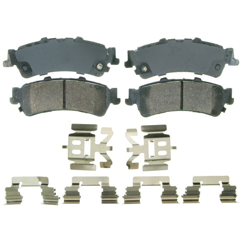 Wagner Brake Disc Brake Pad Set P/N:ZD792A Fits: Cadillac 60 Special, Cadillac Commercial Chassis, Cadillac Deville, Cadillac Escalade, Cadillac Escalade Ext, Chevrolet Astro, Chevrolet C1500, Chevrolet Silverado 1500, Chevrolet Suburban 1500 - Image 1