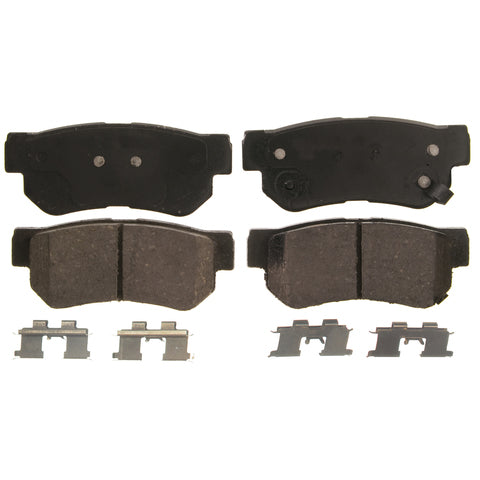 Wagner Brake Disc Brake Pad Set P/N:ZD813 Fits: Hyundai Azera, Hyundai Elantra, Hyundai Santa Fe, Hyundai Sonata, Hyundai Tucson, Hyundai Xg300, Hyundai Xg350, Kia Amanti, Kia Magentis, Kia Optima, Kia Sportage - Image 1