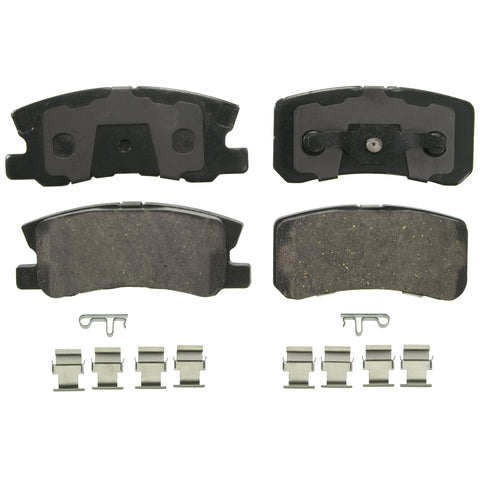 Wagner Brake Disc Brake Pad Set P/N:ZD868 Fits: Chrysler 200, Chrysler Sebring, Dodge Avenger, Dodge Caliber, Jeep Compass, Jeep Patriot, Mitsubishi Endeavor, Mitsubishi Lancer, Mitsubishi Montero - Image 1