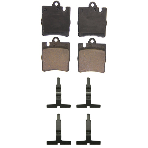 Wagner Brake Disc Brake Pad Set P/N:ZD876 Fits: Mercedes-benz C230, Mercedes-benz C240, Mercedes-benz C280, Mercedes-benz C32 Amg, Mercedes-benz C320, Mercedes-benz C350, Mercedes-benz Clk320, Mercedes-benz Clk350, Mercedes-benz Clk430, Mercedes-benz E320 - Image 1