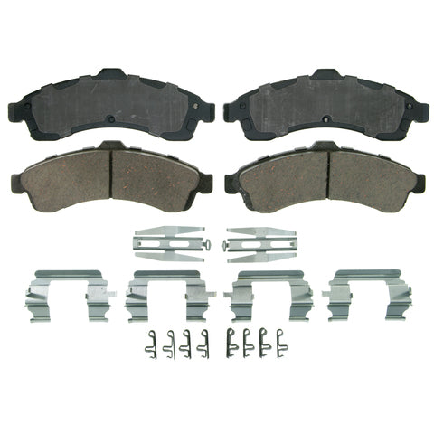 Wagner Brake Disc Brake Pad Set P/N:ZD882 Fits: Buick Rainier, Chevrolet Ssr, Chevrolet Trailblazer, Chevrolet Trailblazer Ext, GMC Envoy, GMC Envoy Xl, GMC Envoy Xuv, Isuzu Ascender, Oldsmobile Bravada, Saab 9-7x - Image 1