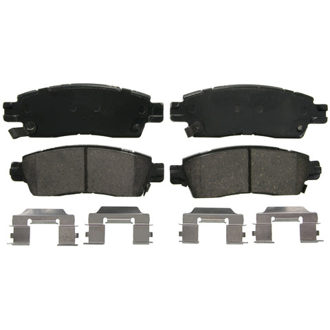 Wagner Brake Disc Brake Pad Set P/N:ZD883 Fits: Buick Enclave, Buick Rainier, Cadillac Xts, Chevrolet Ssr, Chevrolet Trailblazer, Chevrolet Trailblazer Ext, Chevrolet Traverse, GMC Acadia - Image 1