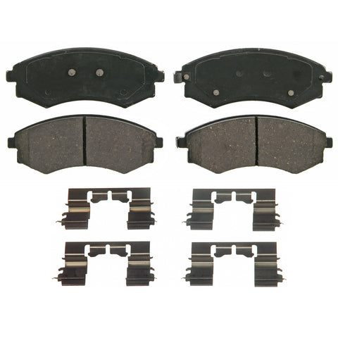 Wagner Brake Disc Brake Pad Set P/N:ZD887 Fits: Hyundai Elantra 00-99, Hyundai Elantra 06-05, Hyundai Sonata 04-02, Hyundai Tiburon 01-00, Kia Magentis 02-01, Kia Optima 02-01 - Image 1