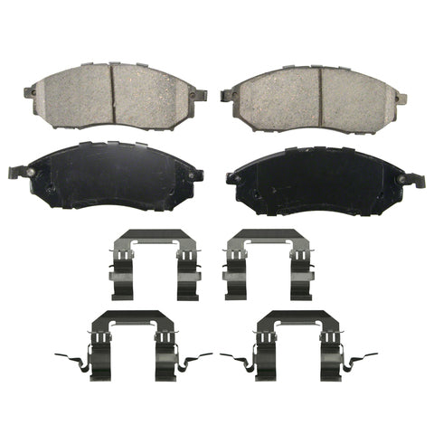 Wagner Brake Disc Brake Pad Set P/N:ZD888A Fits: Infiniti Ex35, Infiniti Fx35, Infiniti Fx37, Infiniti Fx45, Infiniti G25, Infiniti G35, Infiniti G37, Infiniti M35, Infiniti M35h, Infiniti M37 - Image 1