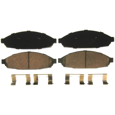 Wagner Brake Disc Brake Pad Set P/N:ZD931 Fits: Ford Crown Victoria 11-03, Lincoln Town Car 11-03, Mercury Grand Marquis 11-03, Mercury Marauder 04-03 - Image 1