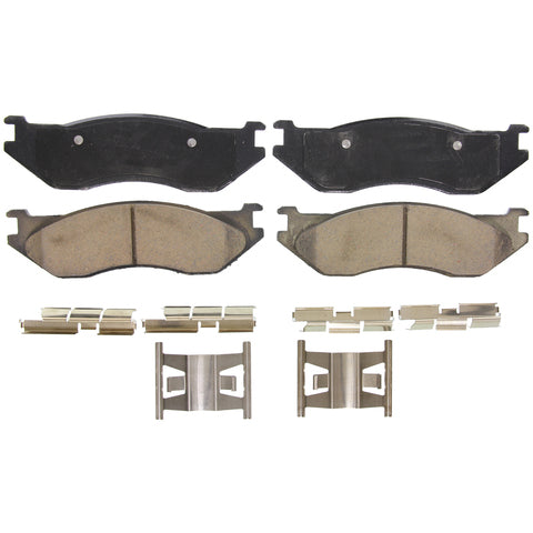 Wagner Brake Disc Brake Pad Set P/N:ZD966B Fits: Dodge Durango 06-04, Dodge Ram 1500 08-02 - Image 1