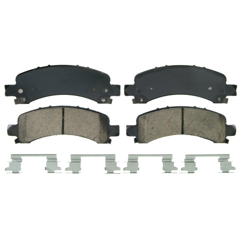 Wagner Brake Disc Brake Pad Set P/N:ZD974A Fits: Cadillac Escalade 06-03, Chevrolet Avalanche 1500 06-02, Chevrolet Express 1500 14-97, Chevrolet Suburban 1500 06-02, Chevrolet Tahoe 06-02, GMC Savana 1500 14-98, GMC Yukon 06-02, GMC Yukon Xl 1500 06-03 - Image 1