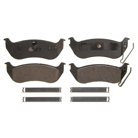 Wagner Brake Disc Brake Pad Set P/N:ZD981 Fits: Jeep Liberty 06-02, Jeep Tj 06-03, Jeep Wrangler 06-03 - Image 1