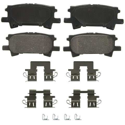 Wagner Brake Disc Brake Pad Set P/N:ZD996 Fits: Lexus Rx330 06-04, Lexus Rx350 09-07, Lexus Rx400h 08-06, Toyota Highlander 07-04 - Image 1