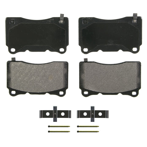 Wagner Brake Disc Brake Pad Set P/N:ZX1050 Fits: Cadillac Ats, Cadillac Cts, Cadillac Sts, Cadillac Xts, Chevrolet Camaro, Chevrolet Corvette, Dodge Viper, Ford Gt, Pontiac G8, Srt Viper, Tesla S - Image 1