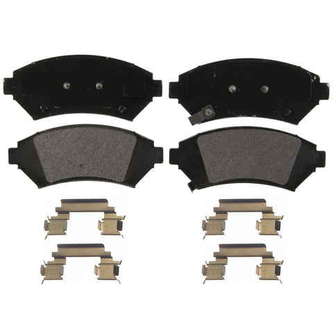 Wagner Brake Disc Brake Pad Set P/N:ZX1076 Fits: Buick Lesabre 05-04, Buick Park Avenue 2005, Cadillac Deville 2005, Chevrolet Impala 2005, Chevrolet Monte Carlo 2005, Pontiac Bonneville 05-04 - Image 1