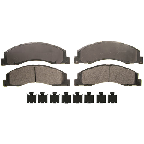 Wagner Brake Disc Brake Pad Set P/N:ZX1328 Fits: Ford E-150 14-08, Ford E-250 14-08, Ford E-350 Super Duty 19-08, Ford E-350 Super Duty 25-21, Ford E-450 Super Duty 19-08, Ford E-450 Super Duty 25-21 - Image 1