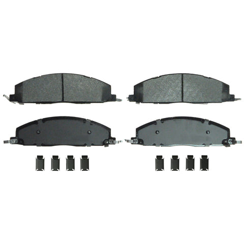 Wagner Brake Disc Brake Pad Set P/N:ZX1400 Fits: Dodge Ram 2500 10-09, Dodge Ram 3500 10-09, Ram 1500 2012, Ram 2500 18-11, Ram 3500 18-11 - Image 1