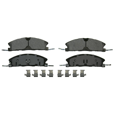 Wagner Brake Disc Brake Pad Set P/N:ZX1611A Fits: Ford Police Interceptor Sedan 19-13, Ford Police Interceptor Utility 19-13, Ford Special Service Police Sedan 18-14, Ford Taurus 19-13, Lincoln Mkt 19-13 - Image 1