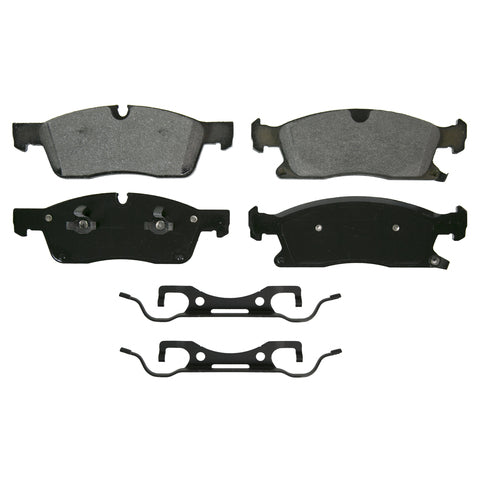Wagner Brake Disc Brake Pad Set P/N:ZX1629A Fits: Dodge Durango 15-12, Dodge Durango 2018, Jeep Grand Cherokee 15-12, Jeep Grand Cherokee 2018 - Image 1