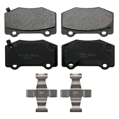 Wagner Brake Disc Brake Pad Set P/N:ZX1718 Fits: Cadillac Ats 19-16, Chevrolet Camaro 23-16, Chevrolet Corvette 19-14 - Image 1