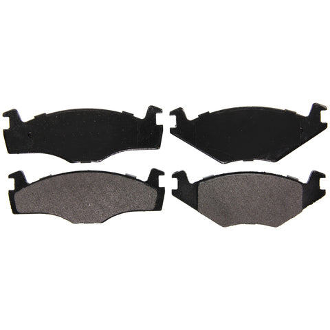 Wagner Brake Disc Brake Pad Set P/N:ZX280A Fits: Volkswagen Golf 93-85, Volkswagen Jetta 96-80, Volkswagen Quantum 88-82, Volkswagen Rabbit 84-79, Volkswagen Rabbit Convertible 84-80, Volkswagen Rabbit Pickup 83-80, Volkswagen Scirocco 84-79 - Image 1