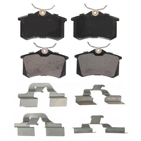 Wagner Brake Disc Brake Pad Set P/N:ZX340 Fits: Volkswagen Corrado 93-90, Volkswagen Golf 02-85, Volkswagen Jetta 96-85, Volkswagen Passat 94-90, Volkswagen Quantum 88-86, Volkswagen R32 2004, Volkswagen Scirocco 88-86 - Image 1