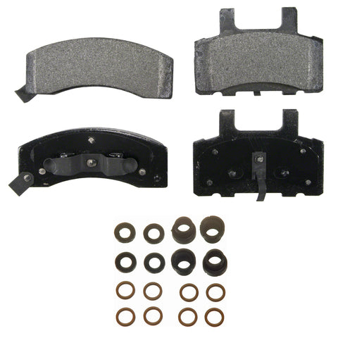 Wagner Brake Disc Brake Pad Set P/N:ZX370 Fits: Chevrolet C1500 Suburban, Chevrolet C2500, Chevrolet C2500 Suburban, Chevrolet C3500, Chevrolet Express 2500, Chevrolet Express 3500, Chevrolet K1500 Suburban, Chevrolet K2500, Chevrolet K2500 Suburban - Image 1