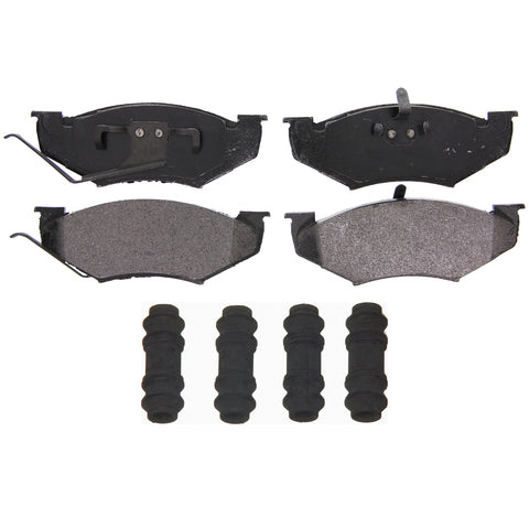Wagner Brake Disc Brake Pad Set P/N:ZX416 Fits: Chrysler TOWN &amp; COUNTRY 1990, Dodge Caravan 90-89, Dodge Grand Caravan 90-89, Plymouth Grand Voyager 90-89, Plymouth Voyager 90-88 - Image 1